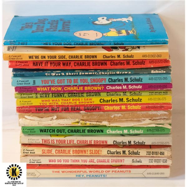 FLAT OF CHARLIE BROWN COMIC DIGESTS