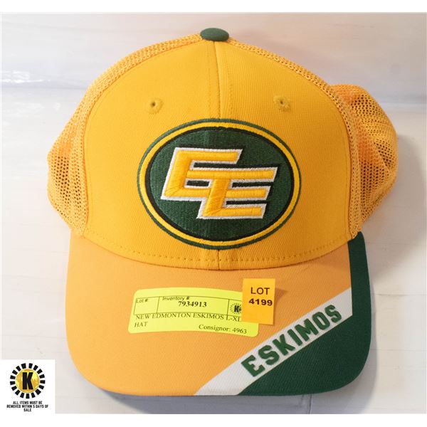 NEW EDMONTON ESKIMOS L-XL HAT