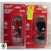 Image 1 : 2PCS MILWAUKEE SAFTY GLASS HIGH IMPACT