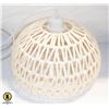 Image 1 : WICKER PENDANT VINTAGE CEILING HANGING