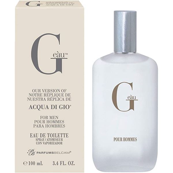 NEW 100ML G EAU FOR MEN - OUR VERSION OF ARMONI