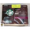 Image 1 : 24 PACK OF KEURIG STARBUCKS FRENCH ROAST DARK