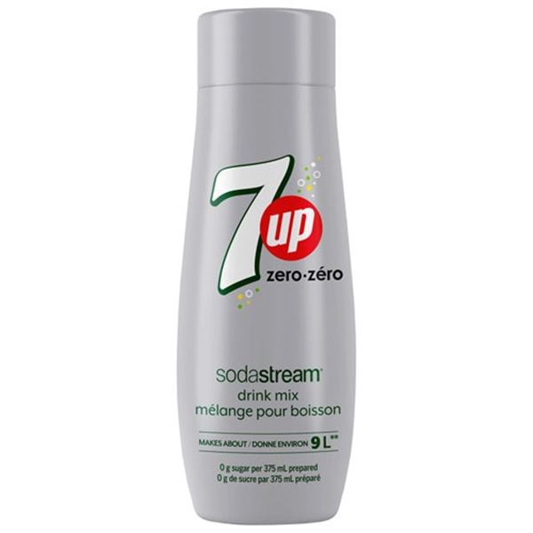 6 X 440ML 7UP ZERO SODASTREAM DRINK MIX - EACH