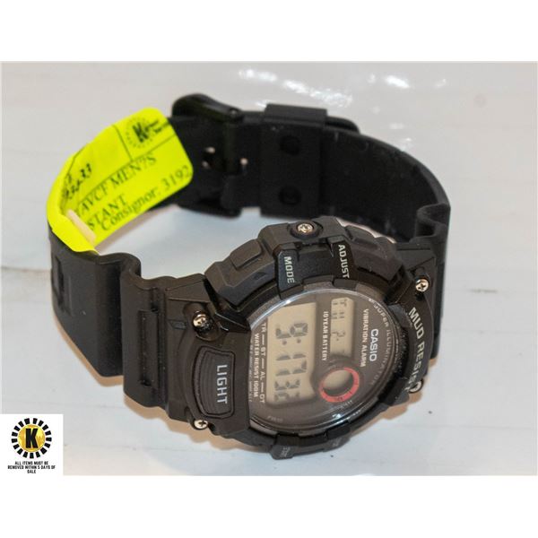 CASIO TRT-110H-1AVCF MEN?S WATCH MUD RESISTANT