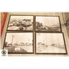 Image 1 : 4 FRAMED VINTAGE PICTURES