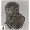 Image 1 : WOLF ORIGINAL OWL SOAPSTONE SCULPTURE