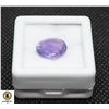 Image 1 : #142-NATURAL PURPLE AMETHYST GEMSTONE 3.80CT