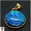Image 1 : #219-AUSTRALIA TRIPLE OPAL PENDANT