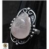 Image 1 : #240-NATURAL PINK ROSE QUARTZ  RING SIZE 7