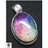 Image 1 : #291-NARURAL RAINBOW SOLAR QUARTZ PENDANT