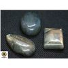 Image 1 : #126-NATURAL  FIRE LABRADORITE GEMSTONE 144.60CT