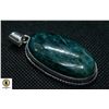 Image 1 : #225-NATURAL BLUE APATITE PENDANT