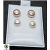 Image 1 : #34-NATURAL AKOYA PEARL STUD EARRINGS