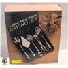 5-PIECE SILVER PLATED SERVING SET