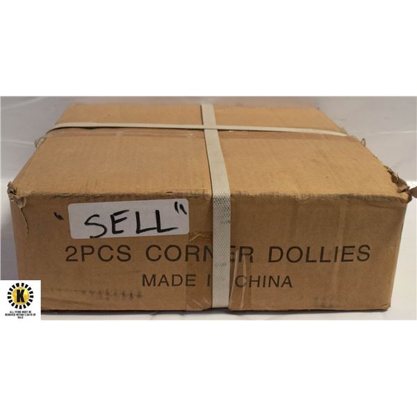 NEW IN BOX 2PCS CORNER DOLLIES