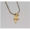 Image 1 : GOLD TONE 18" FLAT HERRINGBONE