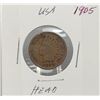 USA 1905 INDIAN HEAD PENNY.