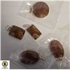 Image 1 : 5 NATURAL STONE GEMSTONE 925