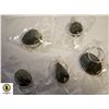 Image 1 : 5 LABRADORITE 925 SILVER PLATED KEY CHAINS