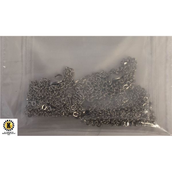 5 STAINLESS STEEL CHAINS