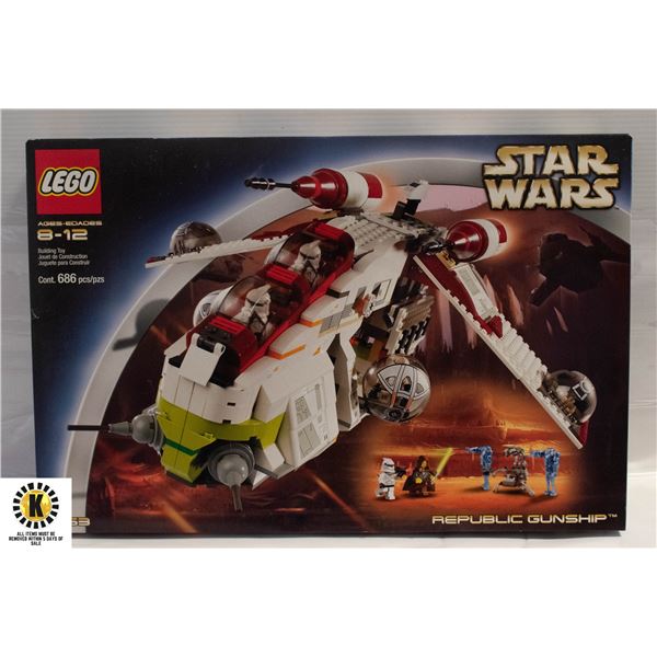 LEGO STAR WARS 7163 REPUBLIC GUNSHIP