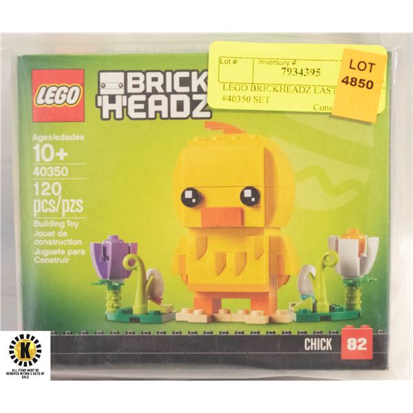 LEGO BRICKHEADZ EASTER CHICK #40350 SET