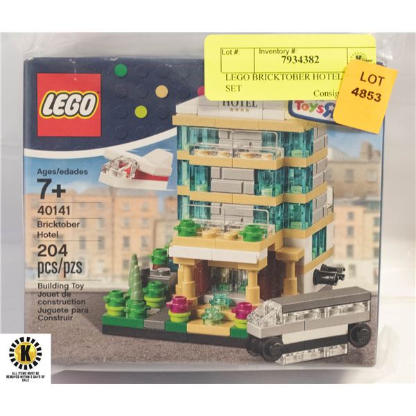 LEGO BRICKTOBER HOTEL #40141 SET