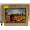 Image 1 : DISNEY COMMEMORATIVE FRAMED LITHOGRAPH