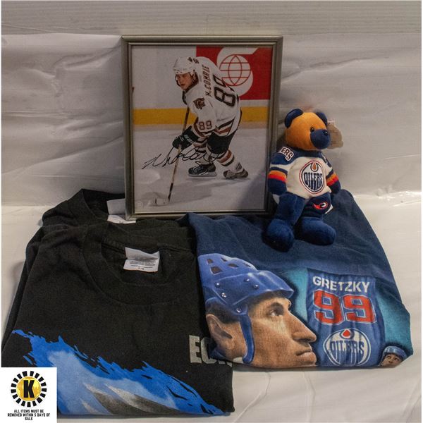 OILERS MEMORABILIA (5)