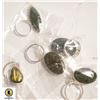 Image 1 : 5 LABRADORITE 925 SILVER PLATED KEY CHAINS