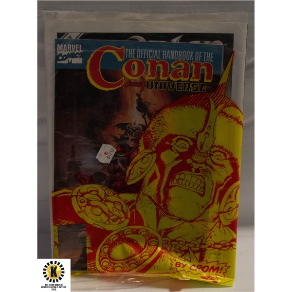 CONAN SAGA SEALED WITH CONAN UNIVERSE