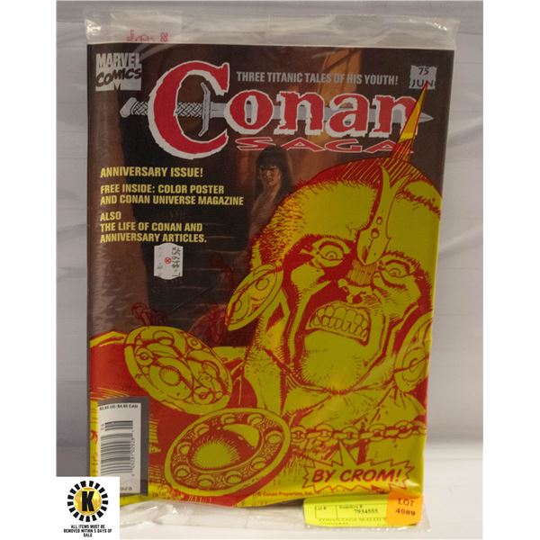 CONAN SAGA SEALED WITH CONAN UNIVERSE