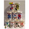 9 VINTAGE NHL JERSEY CUPS