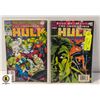 Image 1 : INCREDIBLE HULK #415 & 433. COLLECTOR COMICS