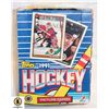 Image 1 : 1991 TOPPS NHL HOCKEY SEALED PACKS IN BOX