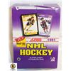Image 1 : 1991 SCORE NHL SELAED PACKS IN BOX