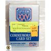 Image 1 : SEALED NFL SUPER BOWL CARD SET 1991