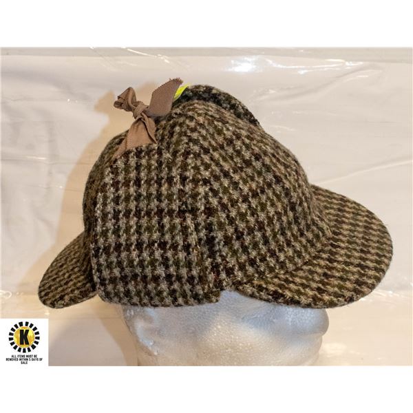 SCOTTISH MADE SHERLOCK HOLMES HAT WOOL