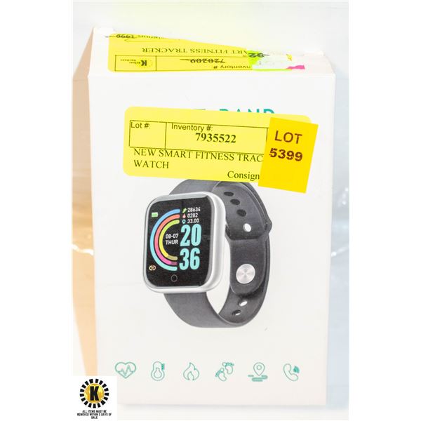 NEW SMART FITNESS TRACKER WATCH