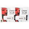 Image 1 : 2 NEW KINGSTON TECHNOLOGY 1 GB