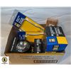 Image 1 : LARGE FLAT OF NEW TOOLS AND ACCESSORIES - OUT THE