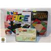 NEW CHINESE CHECKERS, RUBIKS RACE