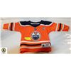 OILERS SIZE 12/24 MONTHS MCDAVID JERSEY