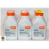 Image 1 : 6 NEW STIHL PREMIUM 2-STROKE ENGINE OIL - 50ML PER