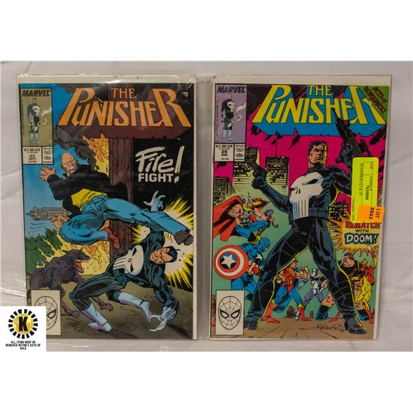 PUNISHER #23 & 29