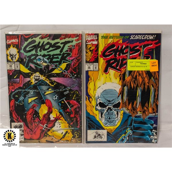 GHOST RIDER #22 & 38