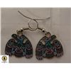 Image 1 : JOE WILSON RAVEN NATIVE EARRINGS