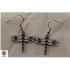 Image 1 : NATIVE DRAGONFLY EARRINGS