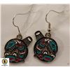Image 1 : NATIVE ORCA EARRINGS
