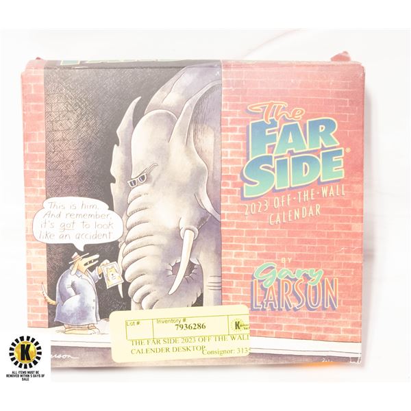 THE FAR SIDE 2023 OFF THE WALL CALENDAR DESKTOP the-far-side-2023-off-the-wall-calendar-desktop